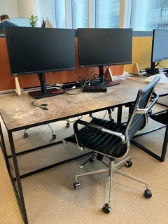 Fauteuil de bureau en simili cuir