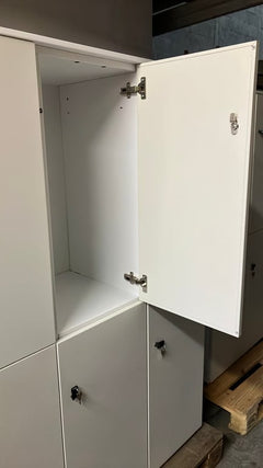 Casier métallique avec 6 compartiments