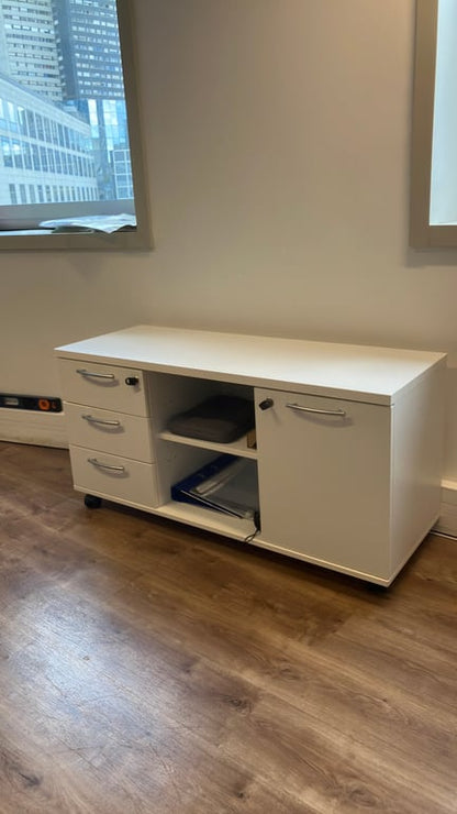 Caisson manager blanc Maro 4 tiroirs