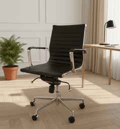 Fauteuil de bureau en simili cuir