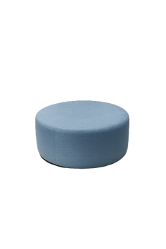 Pouf Boston Blue en Tissu