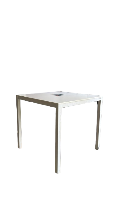 Table de Cafétéria Rectangulaire - 80x80 cm