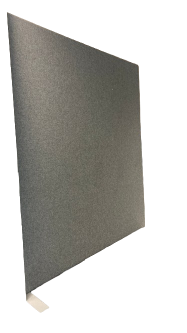 Cloison en tissu gris
