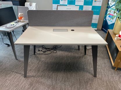 Bureau Droit 140x80x- Blanc